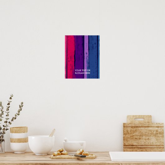 BISEXUT PRIDE INK BAR POSTER (Keuken)
