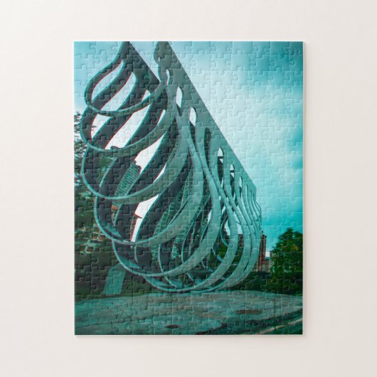 Bishanpark Swing Sculpture Singapore. Legpuzzel (Verticaal)