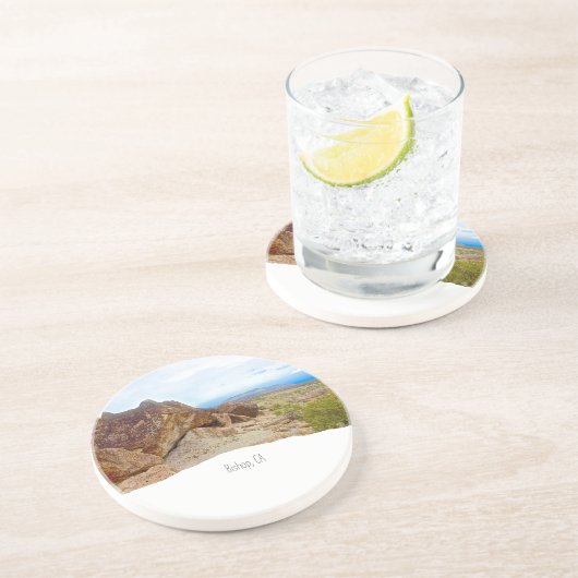 Bishop, CA dessous de verre (Côté)