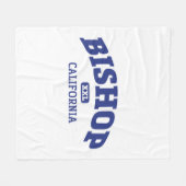 Bishop California College Style Rock Climbing Fleece Deken (Voorkant (Horizontaal))