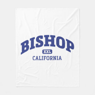 Bishop California College Style Rock Climbing Fleece Deken