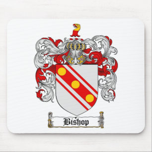 BISHOP FAMILIE CREST - BISHOP COAT WAPENS MUISMAT