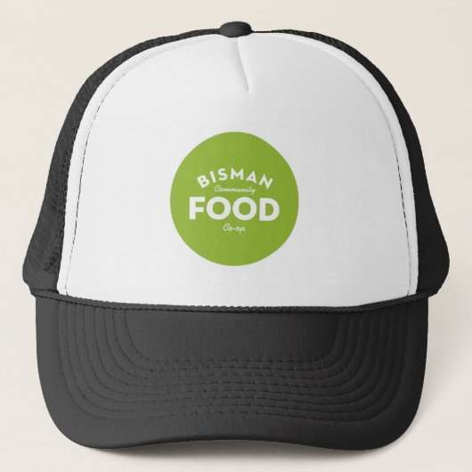 BisMan Food co-op apparel Trucker Pet (Voorkant)