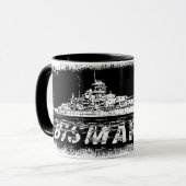 Bismarck 11 oz Ringer Mug (Devant gauche)
