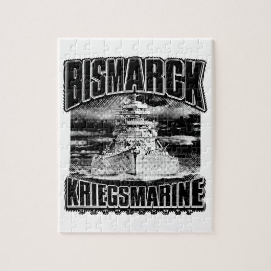 Bismarck Legpuzzel (Verticaal)