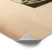 Bismarck, North Dakota (1883) Poster (Hoek)