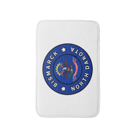 Bismarck North Dakota Badmat (Voorkant Verticaal)