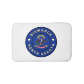 Bismarck North Dakota Badmat (Voorkant)