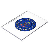 Bismarck North Dakota Notitieboek (Linkerzijde)
