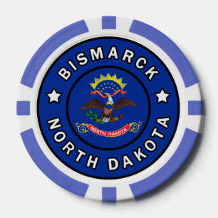 Bismarck North Dakota Poker Chips