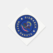 Bismarck North Dakota Servet (Hoek)