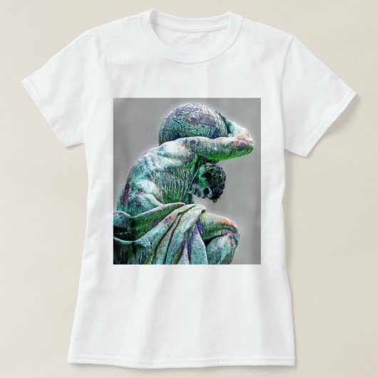 Bismarck Statue, Berlijn, Griekse god atlas (5cpst T-shirt (Design voorkant)