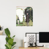 Bismarck van Kay Nielsen Poster (Thuiskantoor)