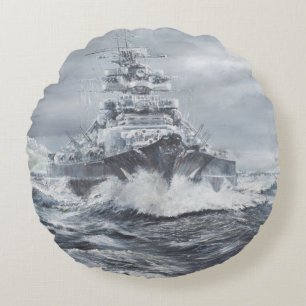 Bismarck voor de Groenlandse kust, 1900 uur, 23 me Rond Kussen