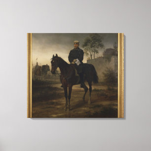 Bismarck voor Parijs, 1873 Canvas Afdruk