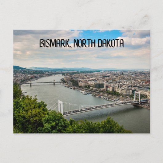 Bismark North Dakota Briefkaart (Voorkant)
