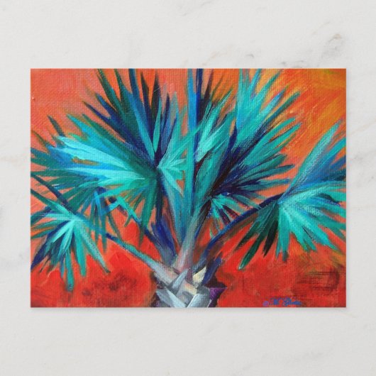 Bismark Palm II Post Card Briefkaart (Voorkant)