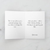 Bismillah Islamitische kalligrafie roze bloem Kaart (Binnen)