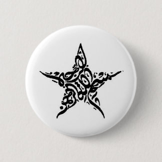Bismillah Star Motif Ronde Button 5,7 Cm