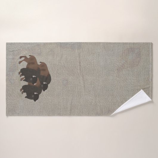 Bison Bath Towel Badhanddoek (Badhanddoek)