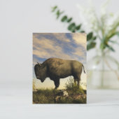 Bison Briefkaart (Staand voorkant)
