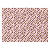 Bison Buffalo Birthday Party roze Tafelkleed (Voorkant (Horizontaal))