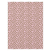 Bison Buffalo Birthday Party roze Tafelkleed (Voorkant)