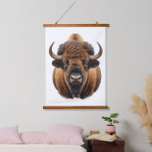 Bison / Buffalo Hangend Wandkleed (Slaapkamer)