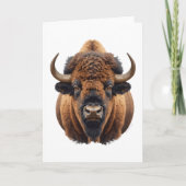 Bison / Buffalo Kaart (Voorkant)