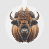 Bison / Buffalo Ornament (voorkant)