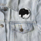 Bison - Buffalo Ronde Button 5,7 Cm (In situ)