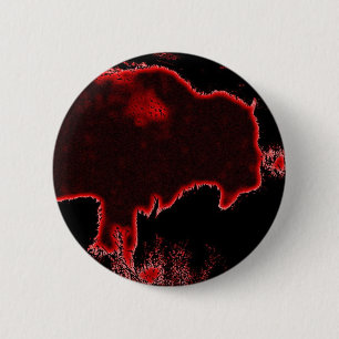 Bison/Buffalo Ronde Button 5,7 Cm