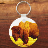 Bison/Buffalo Sleutelhanger (Voorkant)