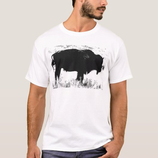Bison - Buffalo T-shirt (Voorkant)
