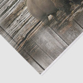 Bison Buffalo Wood Achtergrond Tissuepapier (Detail)