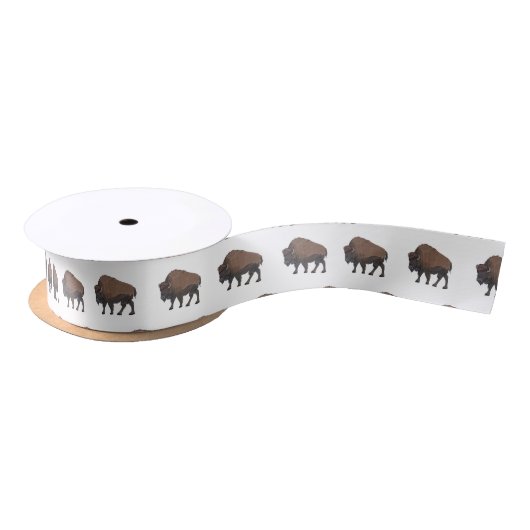Bison cartoon afbeelding lint (Spoel)