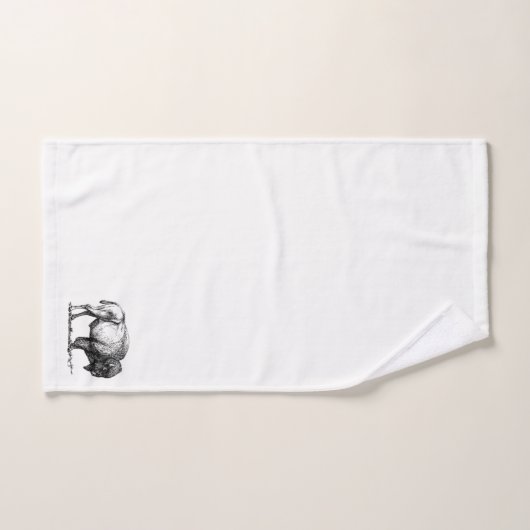 Bison de Buffalo américain (Serviette à main)