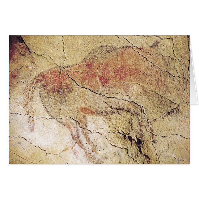 Bison des cavernes chez Altamira, c.15000 AVANT (Devant horizontal)
