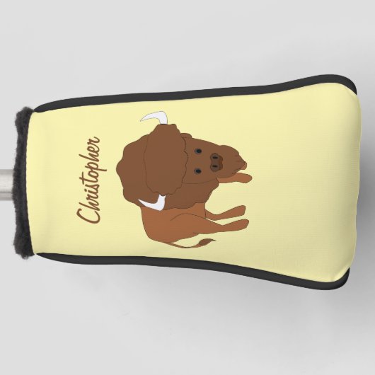 Bison Design Golfheadcover (Voorkant)