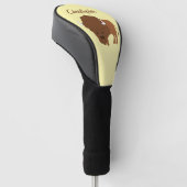 Bison Design Golfheadcover (Schuin)