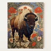 Bison élégant William Morris inspiré (Dos)