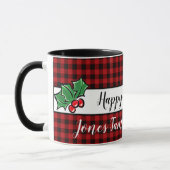 Bison festin plaid tasse de vacances, personnalisa (Gauche)