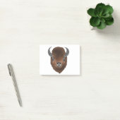 Bison head buffalo wild animal art post-it® notes (Kantoor)