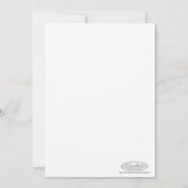 Bison in het storm van de winter (Achterkant)