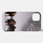 Bison in Winter Case-Mate iPhone Case (Achterkant (horizontaal))