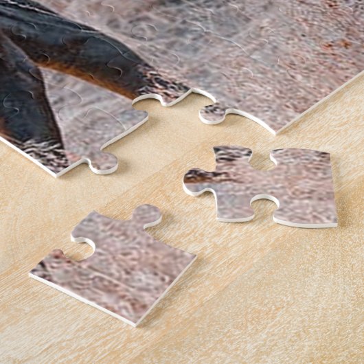 Bison Jigzaag Puzzle Legpuzzel (Zijkant)