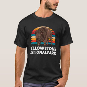 Bison Koe Buffalo Nationaal Park Westelijke Wilder T-shirt