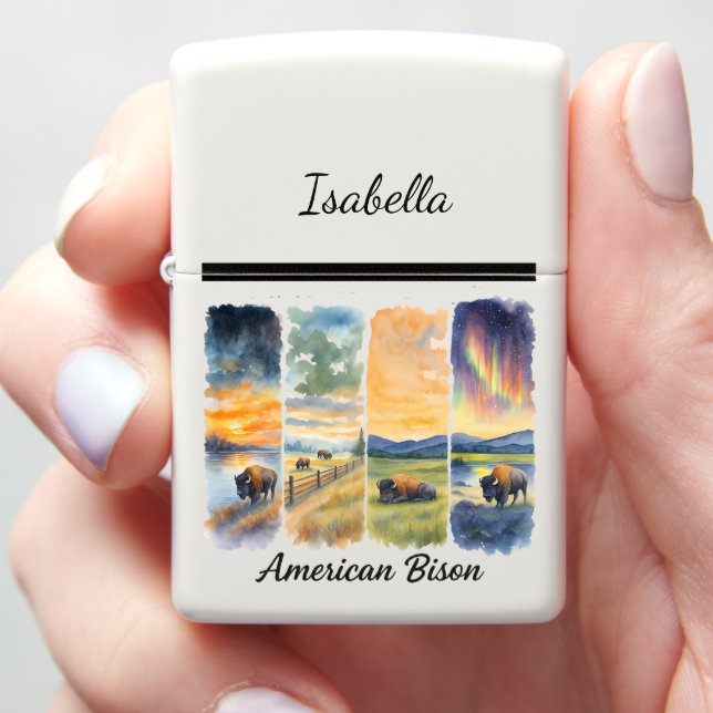 Bison Lighter Art Panels (In Hand)