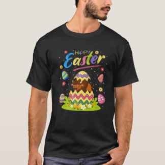 Bison Lover Funny Easter Bison Happy Pasen T-shirt