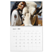Bison Majestic - Calendrier 2024 : Un voyage à tra (Mar 2026)